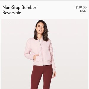 Lululemon bomber jacket